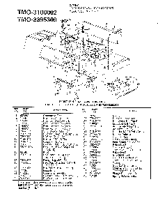 16/18hp 42" lawn tractors page 6 Diagram and Parts List for 3395705  MTD Lawn Tractor