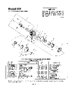 Hydrostatic transmission Diagram and Parts List for 144-998-401  MTD Lawn Tractor