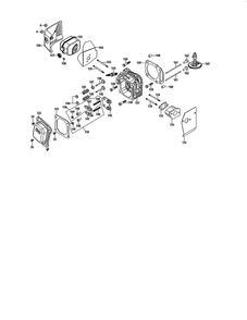 Cylinder Head Diagram and Parts List for 952Z1P70C0A  MTD Engine