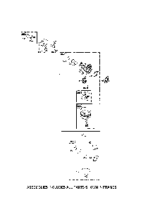 Carburetor Diagram and Parts List for 11A-A1BW799  MTD Lawn Mower