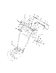 F style panel Diagram and Parts List for 31A-62EE729  MTD Snow Blower