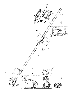 General assembly Diagram and Parts List for 41AD27SC793  MTD Trimmer