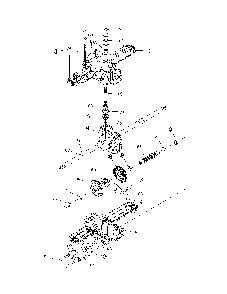 Differential Diagram and Parts List for 13AN771G731  MTD Lawn Tractor