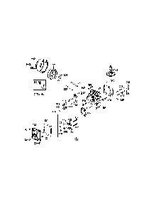 Cylinder head Diagram and Parts List for 25B-55J1799  MTD Edger