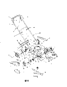 Lawn mower Diagram and Parts List for 12A-264E700  MTD Lawn Mower