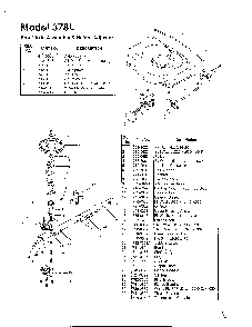 Front axle and height adjuster Diagram and Parts List for SKU3747409  MTD Lawn Mower