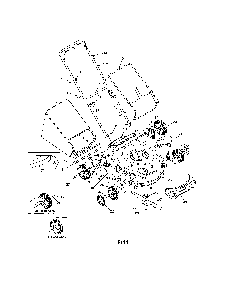 Part Location Diagram of 687-02036 MTD Height Adj. Assembly Right Hand Compl.