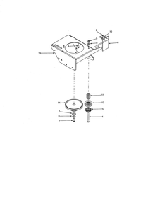 Frame Diagram and Parts List for 25A-520A700  MTD Edger