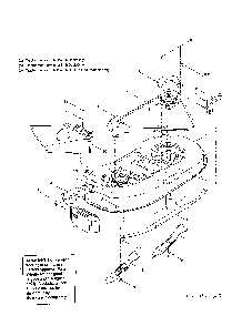 Mower deck Diagram and Parts List for 13AM660F700  MTD Lawn Tractor