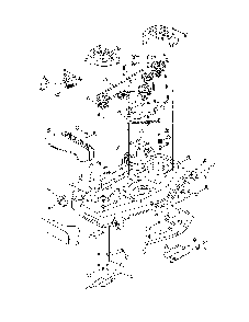 50" electric pto deck Diagram and Parts List for 13AP625K730  MTD Lawn Tractor