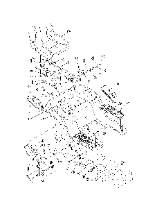 Seat/fender Diagram and Parts List for 13AR606P730  MTD Lawn Tractor