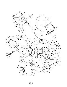 Lawn mower Diagram and Parts List for 18MZ  MTD Lawn Mower