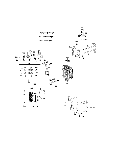 Cylinder head Diagram and Parts List for 4P90JUD  MTD Engine