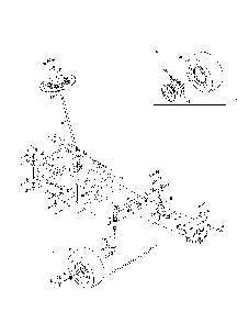 Steering/wheels Diagram and Parts List for 13BL78XT299  MTD Lawn Tractor