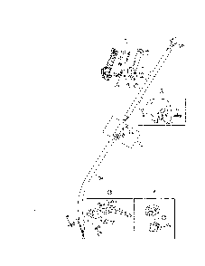 Drive shaft/handle/shield Diagram and Parts List for 41DDZ20C799  MTD Trimmer