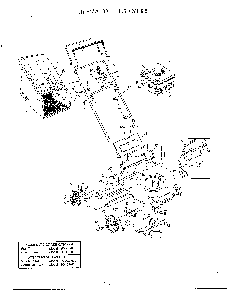 Part Location Diagram of 782-0310A-0629 MTD Deck - Silver