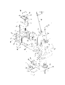 Battery/pto Diagram and Parts List for 13AX605H730  MTD Lawn Tractor