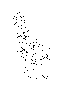 Seat/fender Diagram and Parts List for 13AL79XT099  MTD Lawn Tractor