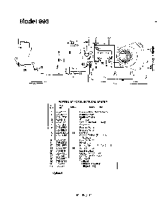 Electrical system Diagram and Parts List for 144-998-401  MTD Lawn Tractor