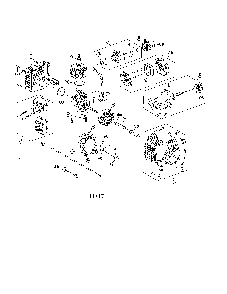 Flywheel/fuel tank/muffler Diagram and Parts List for 41DDZ12G799  MTD Trimmer