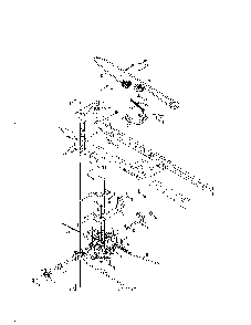 Tranmission Diagram and Parts List for 14B7A3ZW299  MTD Lawn Tractor