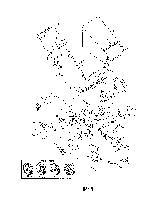 Lawn mower Diagram and Parts List for 11A-54K6031  MTD Lawn Mower