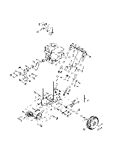 Transmission/handle Diagram and Parts List for 31AM32AD799  MTD Snow Blower