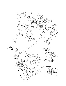Handle/light/chute Diagram and Parts List for 31AH9J6I799  MTD Snow Blower