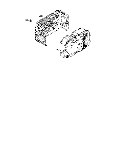 Exhaust Diagram and Parts List for 12AVP7BB799  MTD Lawn Mower
