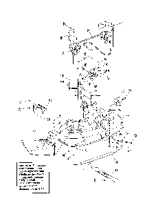 38" deck Diagram and Parts List for 13AN771G731  MTD Lawn Tractor
