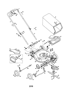 Part Location Diagram of 753-06965B MTD KIT-SERVICE REPLAC