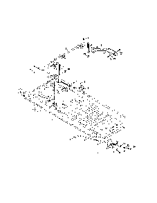 Lift Diagram and Parts List for 17BKCACS099  MTD Lawn Mower