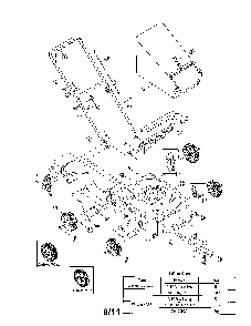 Lawn mower Diagram and Parts List for 11A-414A752  MTD Lawn Mower