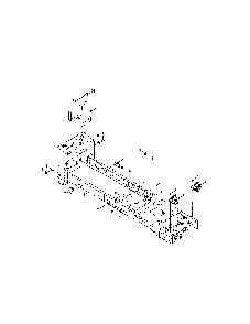Frame Diagram and Parts List for 13AAA1ZW099  MTD Lawn Tractor