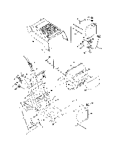 2 style hood Diagram and Parts List for 769-05404  MTD Lawn Tractor