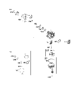 Carburetor Diagram and Parts List for 12A-A15W793  MTD Lawn Mower