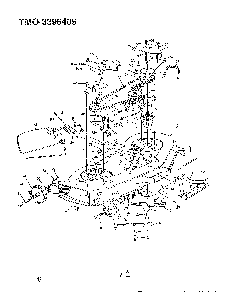 46" 18hp garden tractor page 12 Diagram and Parts List for 3396409  MTD Lawn Tractor