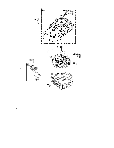 Flywheel/ignition/starter Diagram and Parts List for 12AVP7BB799  MTD Lawn Mower