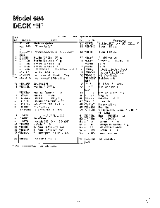 Deck h page 2 Diagram and Parts List for SKU3104600  MTD Lawn Tractor