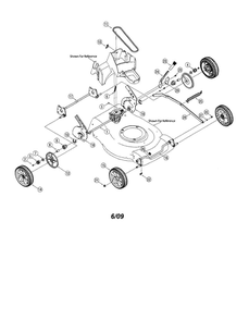 Part Location Diagram of 787-01262 MTD Transmission Cable Bracket