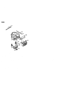 Intek 1 Diagram and Parts List for 679  MTD Lawn Tractor