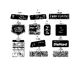 Decals Diagram and Parts List for 13BQA1ZT099  MTD Lawn Tractor