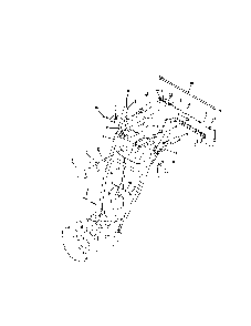 K style panel Diagram and Parts List for 31A-62EE729  MTD Snow Blower