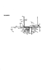 Tecumseh Wiring Diagram and Parts List for 679  MTD Lawn Tractor