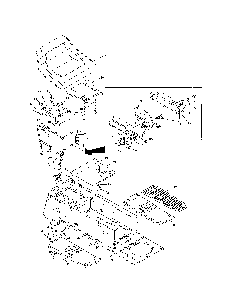 Seat Diagram and Parts List for 14BI845H129  MTD Lawn Tractor
