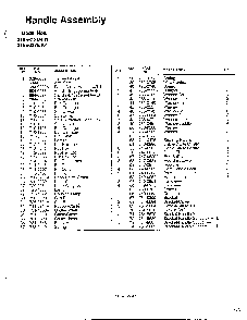 Handle page 2 Diagram and Parts List for 3525302  MTD Snow Blower