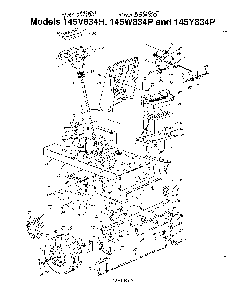 Garden tractors page 3 Diagram and Parts List for 145W834P401  MTD Lawn Tractor