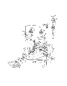 Deck/pulley spindle Diagram and Parts List for 13AL77XT099  MTD Lawn Tractor