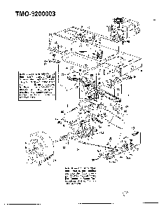 14hp 42" lawn tractor page 3 Diagram and Parts List for 3200003  MTD Lawn Tractor