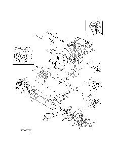 Auger & housing Diagram and Parts List for 769-07021  MTD Snow Blower